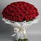 Букет 101 Красная роза Блэк Мэджик в Грачевке Ставропольского края