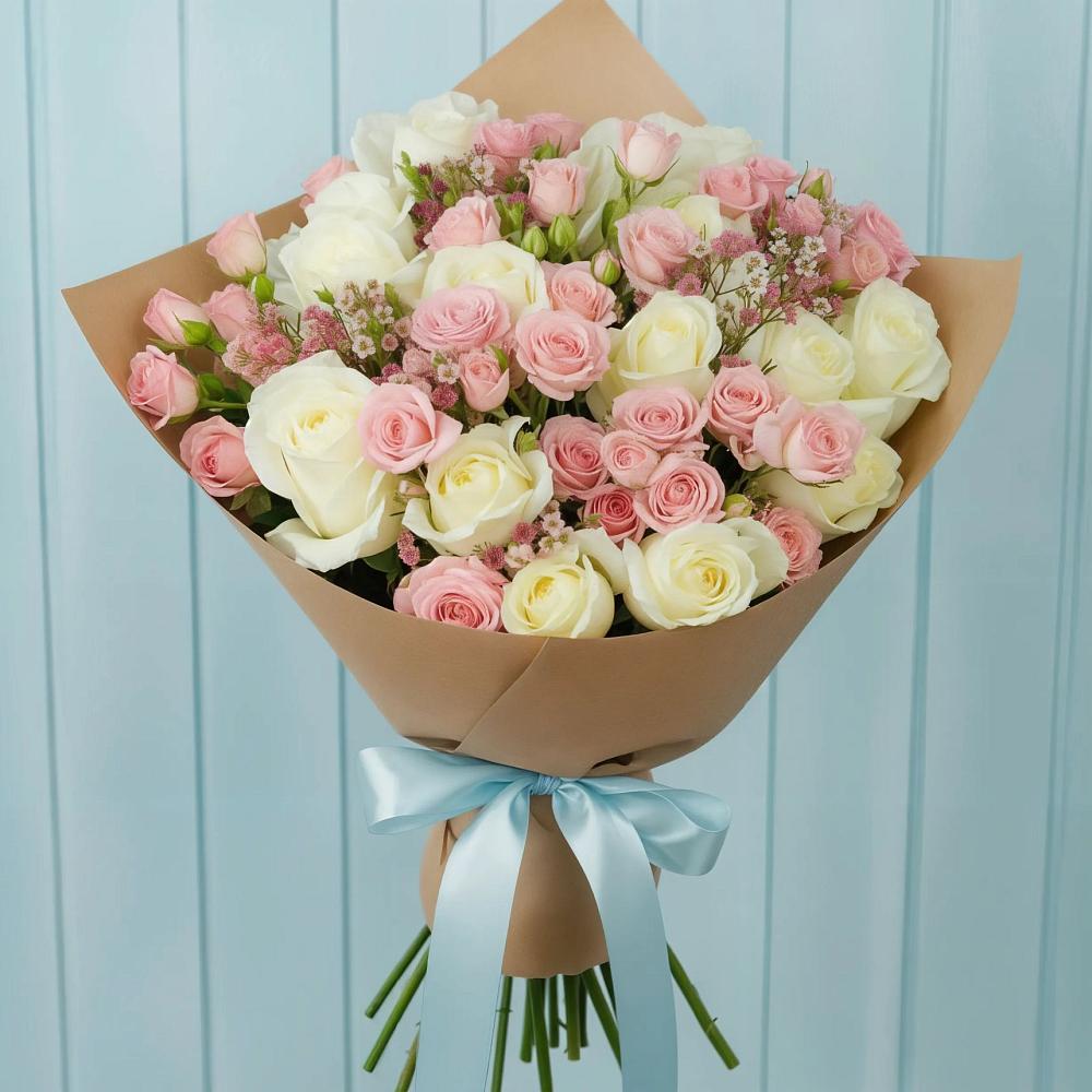 Букет цветов из: Розы в Грачевке Ставропольского края