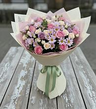 Букет цветов из:  Розы и Хризантемы #REPLACE_PRED# Грачевке Ставропольского края