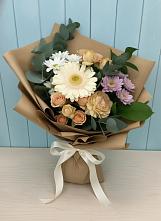 Букет цветов из:  Герберы и Хризантемы в Грачевке Ставропольского края