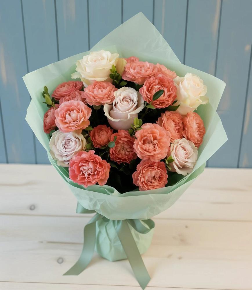 Букет цветов из: Розы в Грачевке Ставропольского края