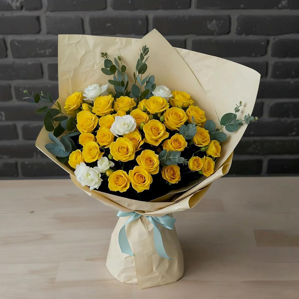 Букет цветов из: Розы в Грачевке Ставропольского края