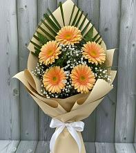 Букет цветов из:  Герберы в Грачевке Ставропольского края