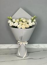 Букет цветов из:  Розы и Лизиантусы в Грачевке Ставропольского края